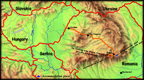 'Pearl of the Carpathians' map - click to zoom